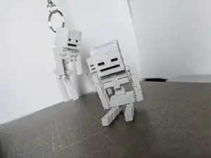 Minecraft Skeleton -Print in place Articulated