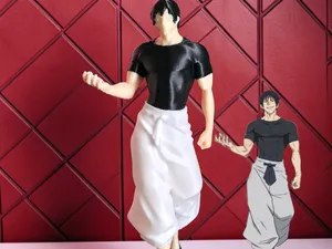 Toji Fushiguro - colorato per AMS