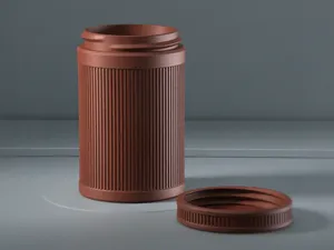 Threaded Screw-Top Container –  Storage