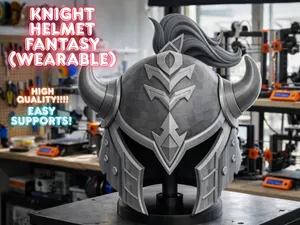 Helmet knight indossabile