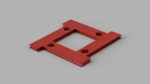 Adjustable router template