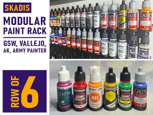 Skadis Modular Paint Rack - 6
