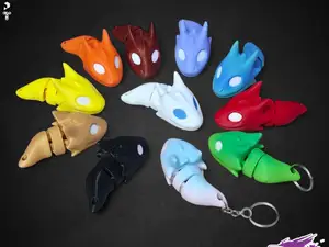 Larva Dragon + Keychain ( No Supports )