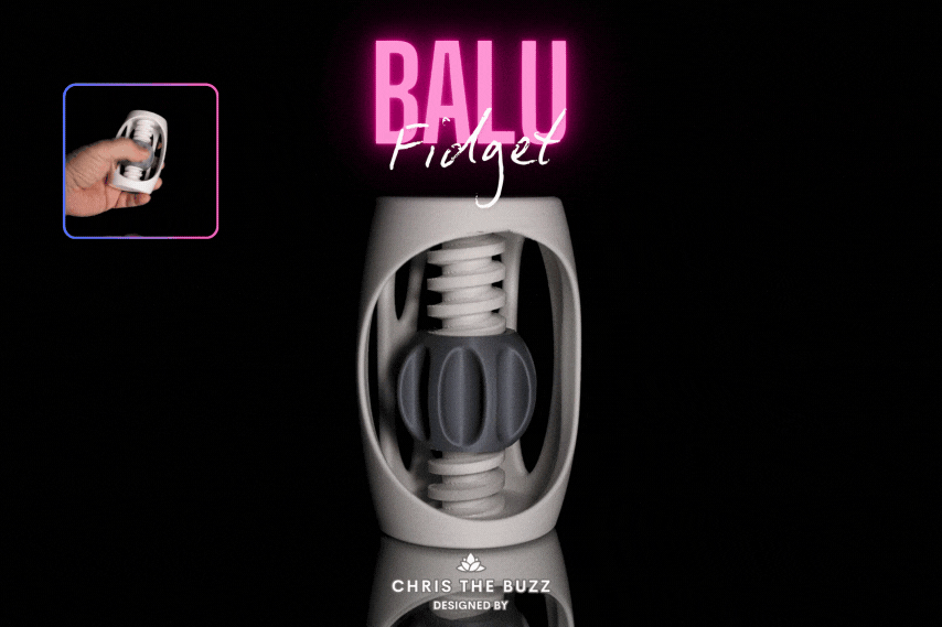 Balu Fidget – Structured Motion, Calm Control