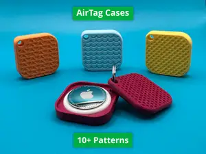 AirTag Case/Keyring Holder with Pattern