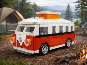 Bricks -Style Camper Van – Set 40079