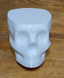 3D-модели вазы в виде черепа для печати