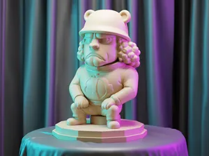 One Piece  Bartholomew Kuma Inspired Chibi Figure