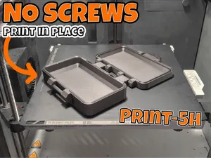 Box- Print in place and no screws