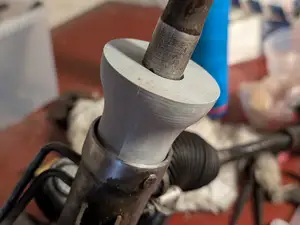Steering rack oil seal / shaft seal mounting tool