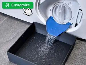 Universal Washing Machine drain funnel tray
