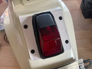 Yamaha TT600 59x taillight adapter plate
