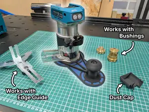 Makita Trimmer Router Stability Base Plate