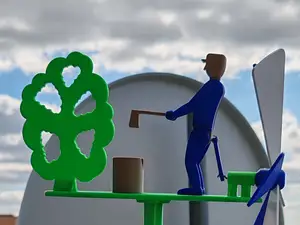Lumberjack Windmill