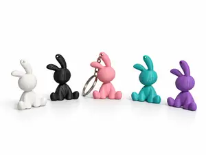 Bunny keychain