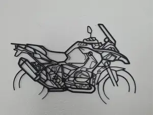 BMW GS Wandbild