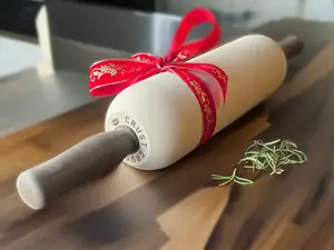 Crust Crusader Rolling Pin (Redesigned Edition)