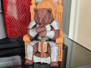 Veles Armored Bear with Axe