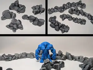 Rock formations - DND terrain  (supportless)