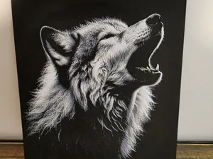 Wolf Art HueForge