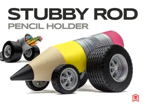 Stubby Rod - Pencil Holder