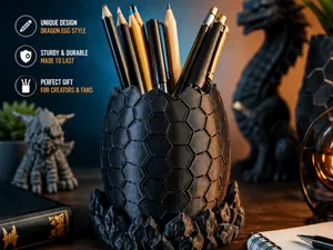 Dragon Egg Pen Holder