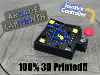 Joystick Arcade *100% 3D Printed* Labyrinth Game