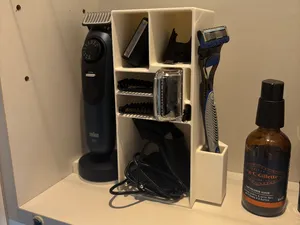 Organizer Rasiererzubehör passend für Braun BT7
