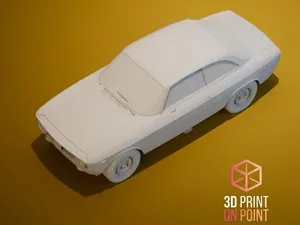 ALFA ROMEO GIULA VINTAGE - 1/18 & 1/43 - 3D MODEL