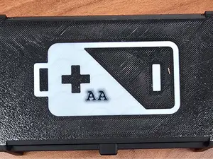 AA Battery Storage Box