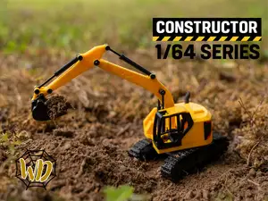 Fully Functional 1/64 Scale Excavator (No AMS)