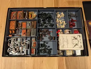 HeroQuest (ORIGINAL) Organiser / Box Inserts