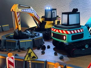 MIM Cyberexcavator + Remote and Playground