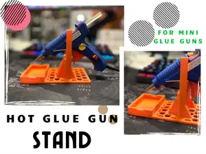 Hot Glue Gun Stand