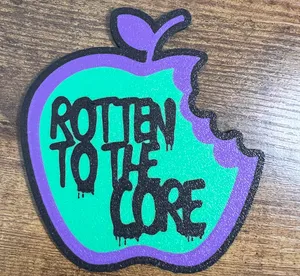 Rotten the the core - Descendants Inspired Coaster