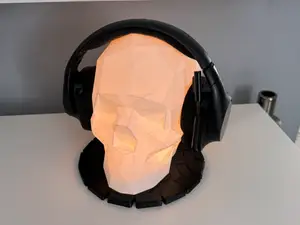 Skull Lampe für kit 001 / Headset, Headphone Stand