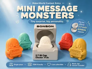 BONBON Mini Message Monsters | Surprise Series V1
