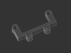 FMS FCX24m bix Servo mount