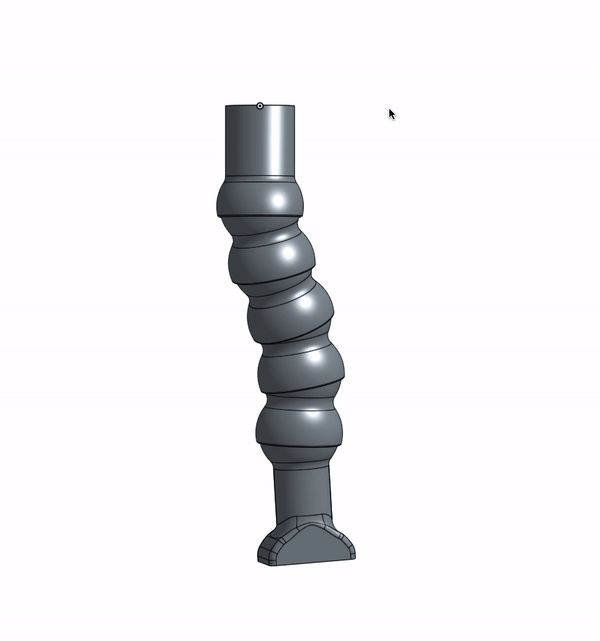 Flexible Hose for Drill Press Dust Extraction