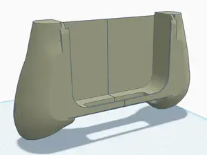 R36S Retro Gaming Console Grip - Pyreling Remix