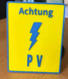 Photovoltaik Sign