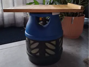 gas cyclinder table, gas tank table