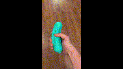 The Pickle Sickle - collapsable sword in a pickle