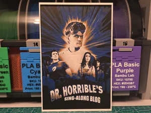 Dr. Horrible's Sing-Along Blog Poster - Hueforge