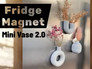 Kühlschrank Magnete Mini Vasen 2.0