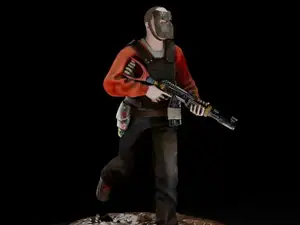 Rust figurine ak
