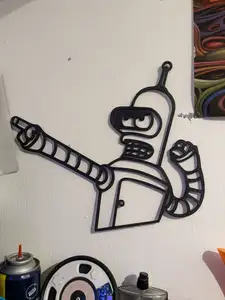 Bender Pointing Wall Art