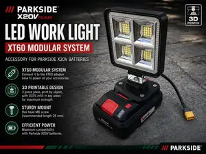 Parkside X20V LED Work Light – XT60H System