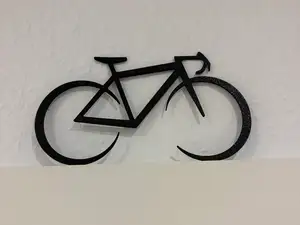 Rennrad Wanddeko - Größe anpassbar - Deko