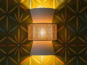 Modern Hourglass Wall Sconce